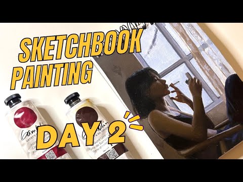 Sketchbook painting | DAY 2