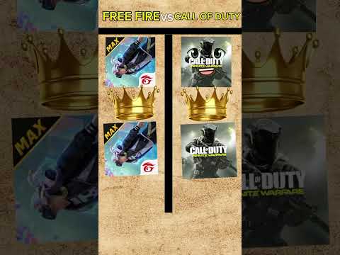 FREE FIRE VS CALL OF DUTY #shortvirl #virlvideo  #virlshort