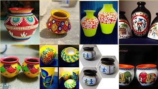 Beautiful Clay pot painting/Clay pot painting ideas/Clay pot painting Designs