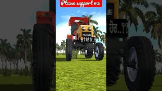 Indian tractor driving 3d #shorts  #games