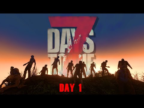 The Gravest Challenge - No Traders - Insane Nightmare - Day 1 | 7 Days to Die