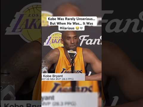 When Kobe Bryant Joked Around