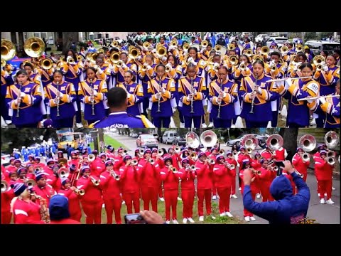 Edna Karr vs Abramson "1-Song Battle" @ MLK School Parade (2025)