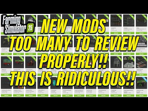 THIS IS PURE INSANITY!!! NEW MODS! ON FARMING SIMULATOR 25 | PS5 (Review) 19th Dec 24.