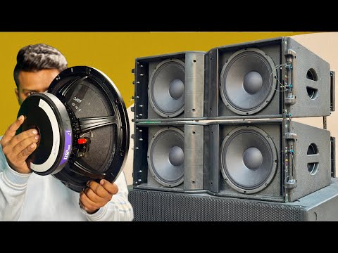 इसको लगा डाला तो Line Array Long Throw वाला।Acoustro Dj Speaker