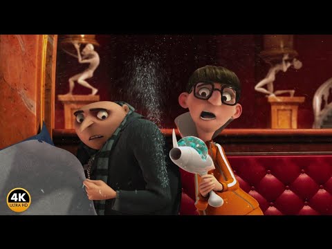 Gru meets Vector for the first time at the Bank | Despicable Me [2010] | 4K