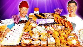 THE INTERNATIONAL DESSERT CHALLENGE! | 25,000 Calories