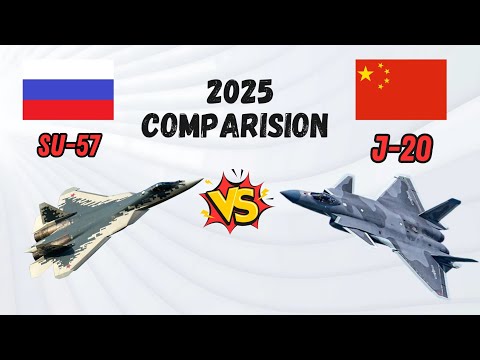 J20 VS Su57 Specifications Comparison 2025