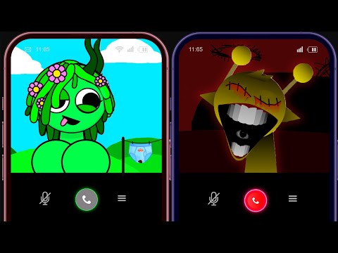 Incredibox Sprunki and scary calls! Will you be scared?