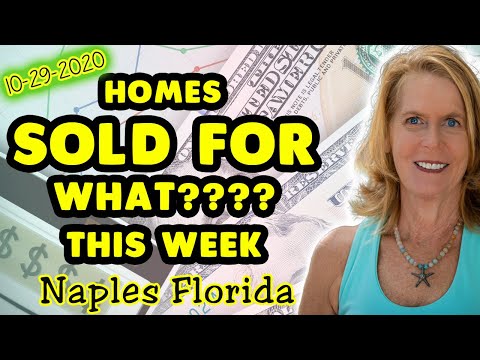 Naples Real Estate Market - Home prices for the week of Oct. 29, 2020