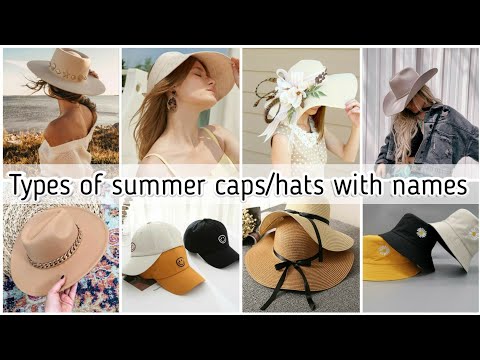 Summer caps/hats with names • STYLE POINT