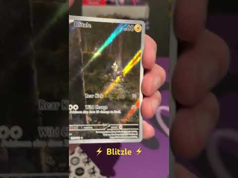 Illustration Rare Blitzle!!! #pokemon #pokemontcg #pokemoncards #packopening #paradoxrift