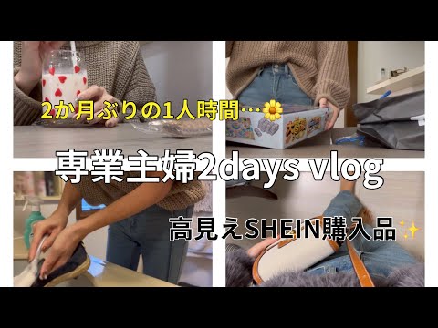 [主婦vlog]SHEIN購入品👖🖤/クリスマスに向けての準備🎄/金曜日のナイトルーティン🌛