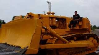 Trying out a 1958 Caterpillar D9-A