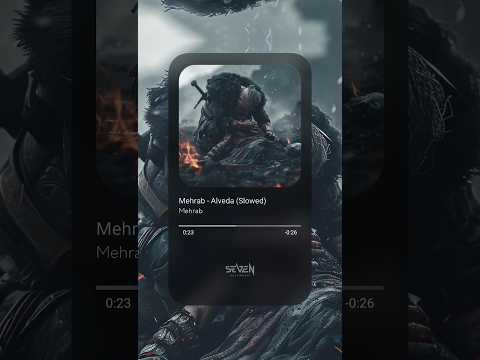 Mehrab Alveda | Slowed + Reverb | Emotional Farewell"