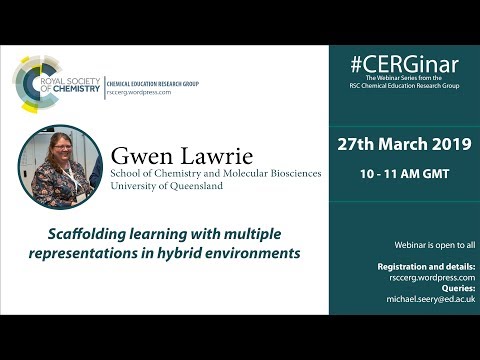 Gwen Lawrie Webinar - scaffolding learning with multiple representations in hybrid environments