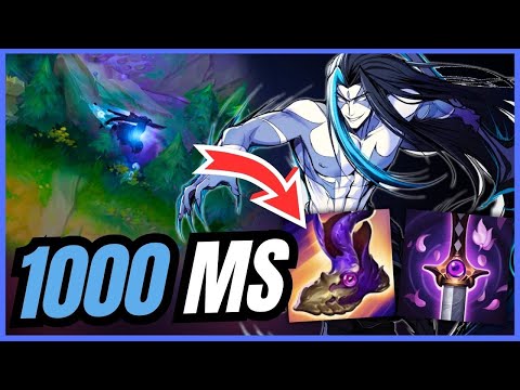 Blue Kayn Gets OVER 1000 MS IN SEASON 15?!? (*NEW* TIER 4 BOOTS!)