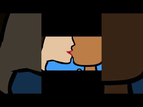 Kissing my crush at a party - part 2 #shorts #kiss #crush #party