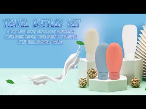 SUMAJU Leak Proof Plastic Travel Bottles Set | $100k Bonuses in Description