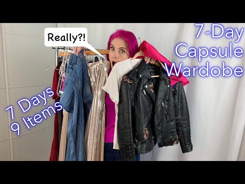 7-Day Capsule Wardrobe Experiment