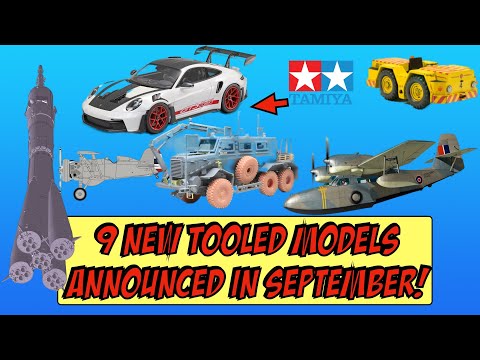 9 EXCITING Scale Model ANNOUNCEMENTS You Might Have Missed in SEPTEMBER!!