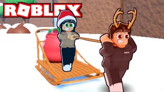 ROBLOX PRESENT DELIVERY OBBY WITH ALEXA! (Christmas Special)