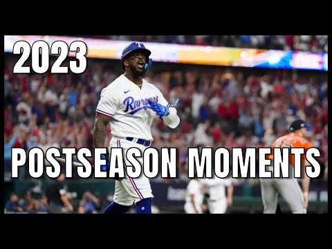 MLB | Top 10 Moments of the 2023 Postseason