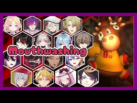 [𝙽𝚒𝚓𝚒𝙴𝙽 𝚁𝚎𝚊𝚌𝚝𝚜 Ep. 9] Vtubers React to Mouthwashing: Polle Jumpscare Scene