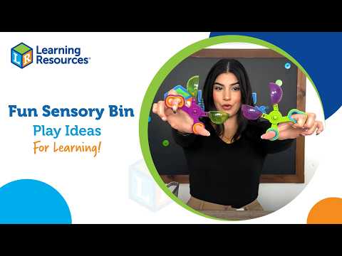 Sensory Bin Ideas for Kids | Indoor Activity for Winter Fun | Learning Resources