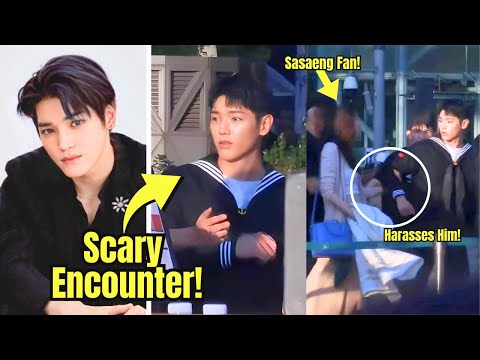 NCT Taeyong's Disturbing Encounter with a Sasaeng Fan Tries to Hold His Hand During Military Duty!