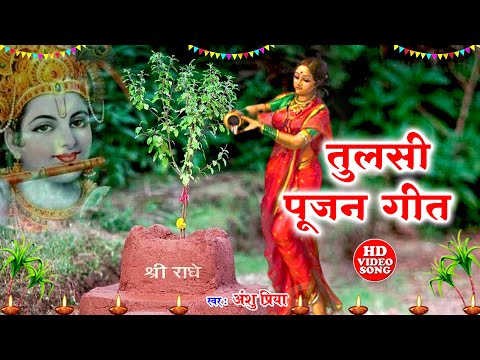 तुलसी विवाह गीत | नर से नारायण पर करेली उपकार जय हो तुलसी मईया | Anshu Priya Tulsi Puja Vivah Geet