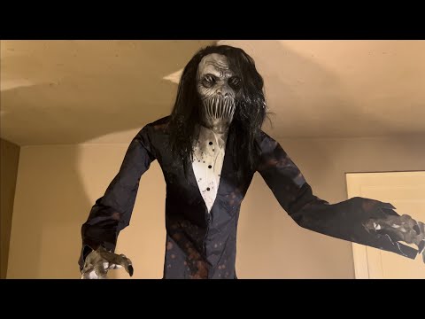 Home Depot’s 2023 8ft Boogeyman!!! Very Scary!! Unbox/setup/demo #homedepothalloween #halloween2023