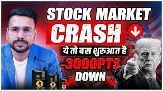 Market Crash Reason | Stock Market Kyu Gira Aaj | Stock Market News | Stock Market Detailed Analysis