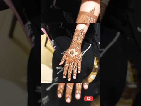 Indian mehendi art | lil feet's | welcome mehendi ❤️ #mehendiart  #bridalmehndi #indianmehndi