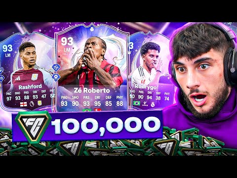 I Spent 100,000 FC Points On FantasyFC Team 2!