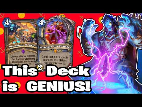 OTK Hataaru Mage is INGENIOUS! Great Dark Beyond Hearthstone Mage Deck