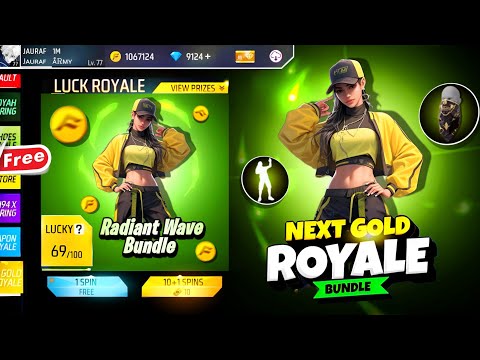 Next Gold Royale Bundle 100% Confirmed🇮🇳? Tonight Update Of Free Fire | Free Fire New Event Today