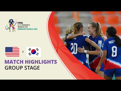 HIGHLIGHTS: USA v Korea Republic | FIFA U-17 Women’s World Cup 2024