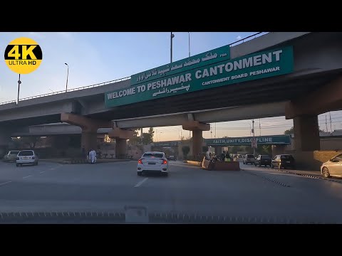 Peshawar | Driving in Pakistan | Driving in Peshawar Pakistan 🇵🇰 | 4K Video