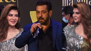 Salman Khan Jacqueline Fernandez Showing Their Love During IIFA 2022 Press Conference