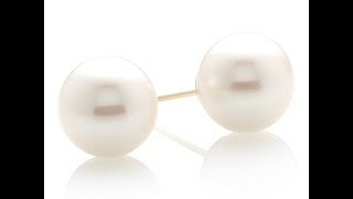 Imperial Pearls 14K Cultured Pearl Stud Earrings