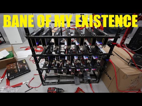 IT'S DONE! 20 GPU Mining Rig Part 7