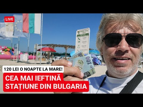 🔴 STAȚIUNEA ieftină din BULGARIA, KRANEVO - 120 LEI CAZAREA, 23 LEI o SHAORMA, 25 LEI un ȘEZLONG 🤩