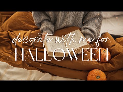 fall decorate with me 🖤🕯️🕷 sponsored by lovevery