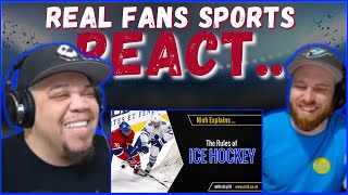 THE RULES OF HOCKEY BY @NinhLyUK  REACTION || REAL FANS SPORTS