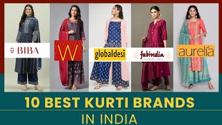 10 Best Women Kurti Brands in India