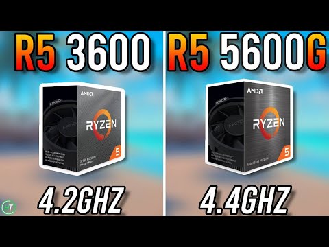 Ryzen 5 3600 vs Ryzen 5 5600G - Tested in 2024