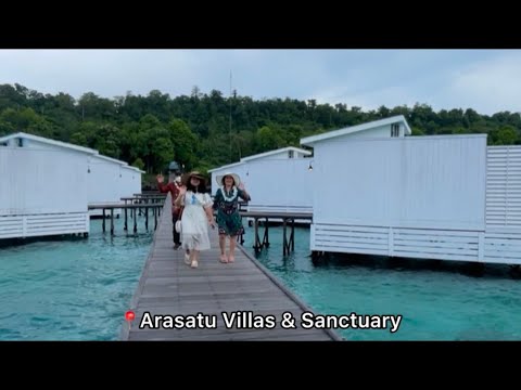 MARATUA TRIP TO 5 STAR LUXURY RESORT ARASATU VILLAS & SANCTUARY, EAST BORNEO, INDONESIA🇮🇩🏝️