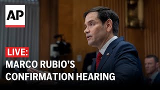 LIVE: Marco Rubio’s confirmation hearing