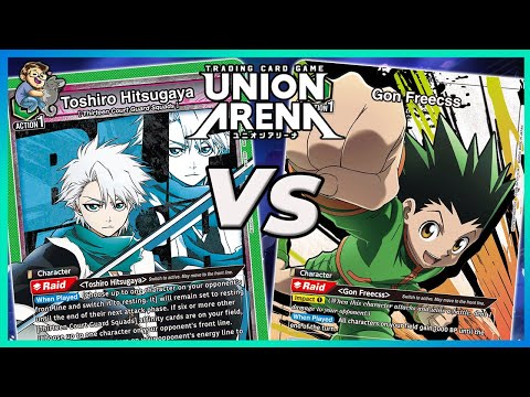 Union Arena Green Toshiro Bleach VS Green Gon & Friends Hunter x Hunter | North America Launch Meta